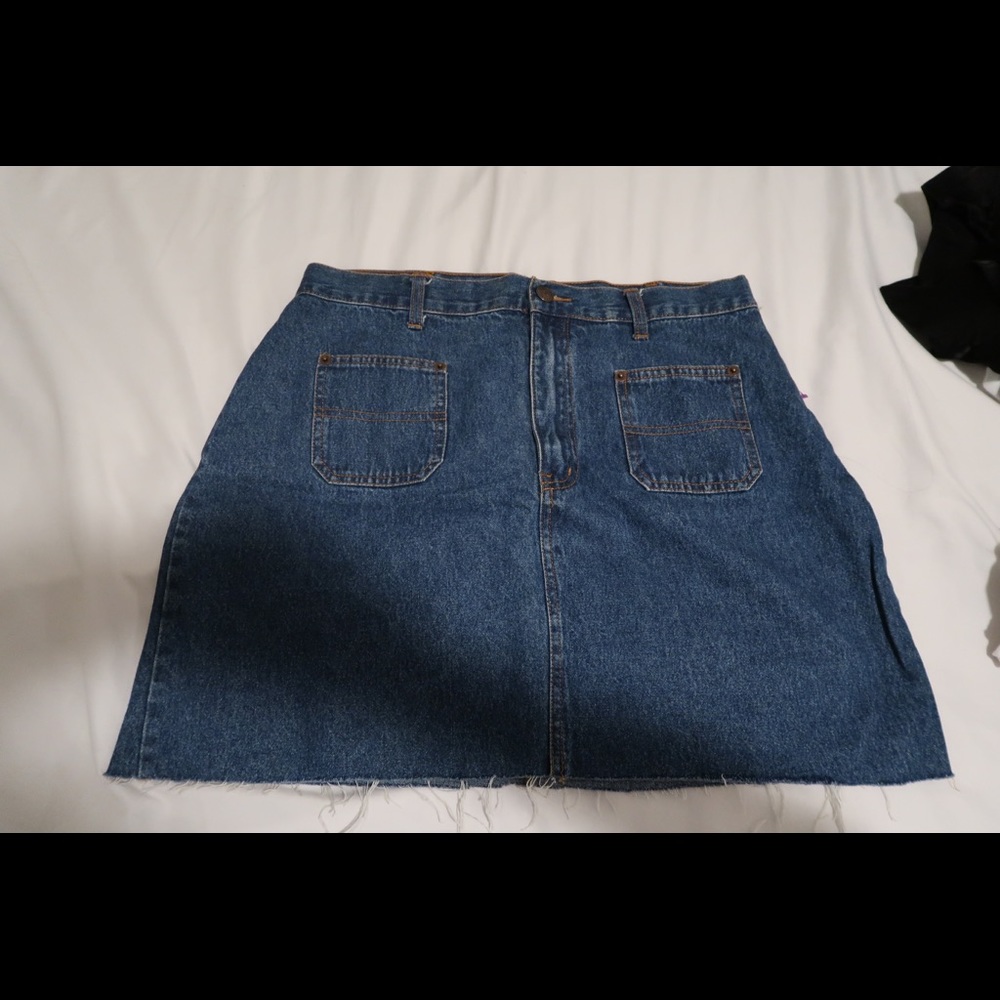 Jean skirt